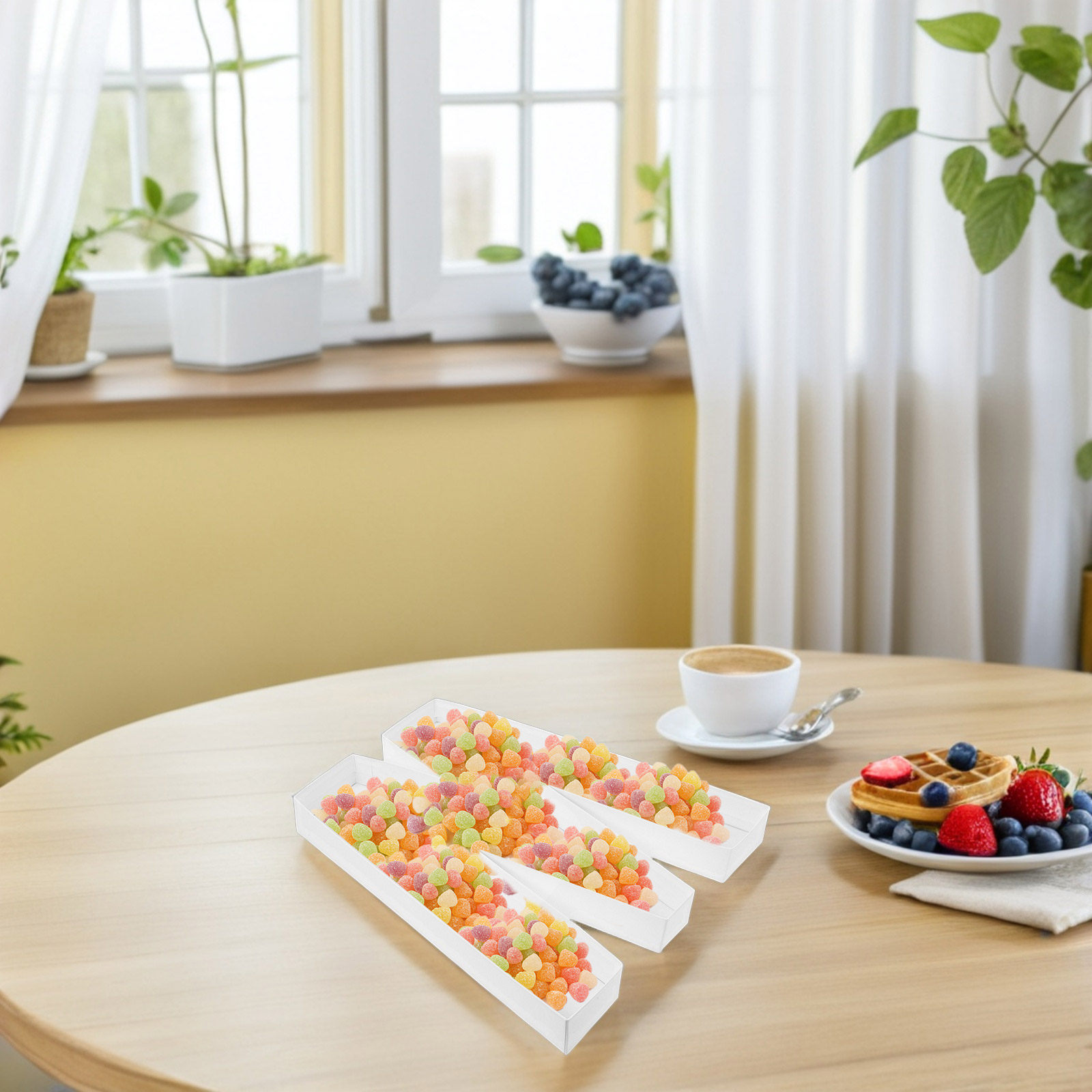 Food Platter Snacks - Letter Food Tray For Snack Serving