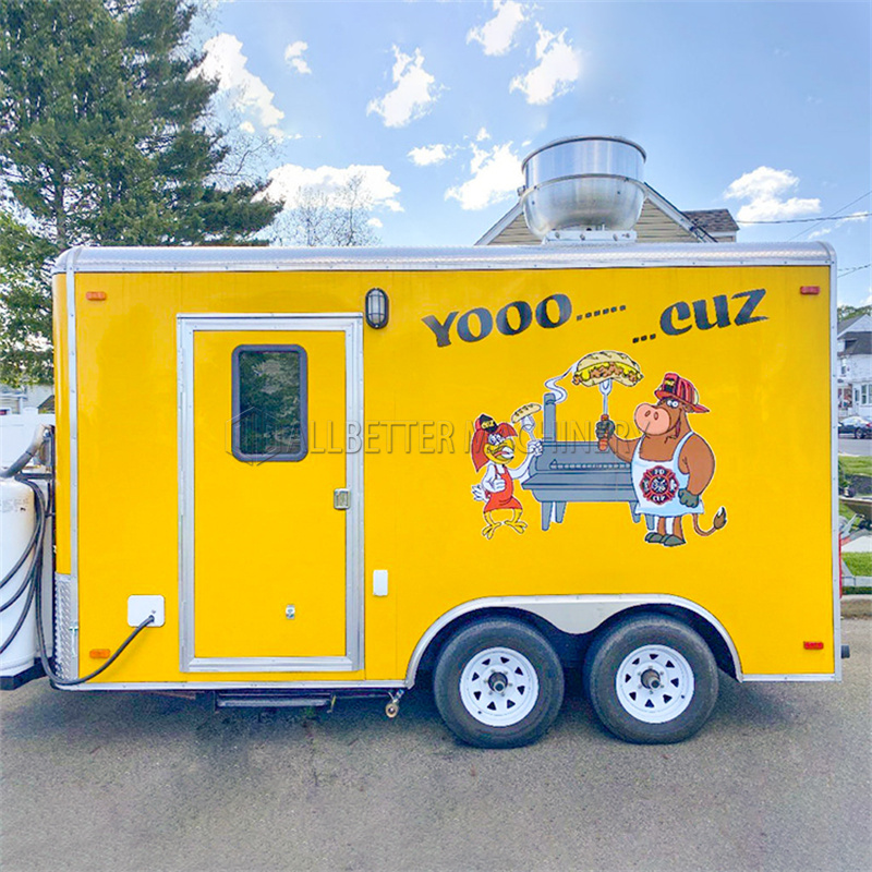 Food Truck With Snacks - Allbetter Street Fast Food Trucks Mobile