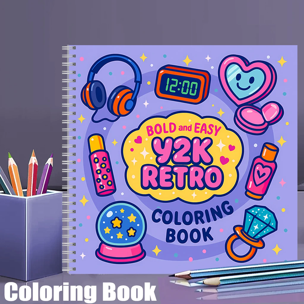 Easy Retro Coloring Book for A - Food And Snacks Coloring Book 评论和价格