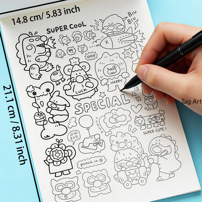 Anxious Relief Hand Picture Bo - Food And Snacks Coloring Book 评论和价格