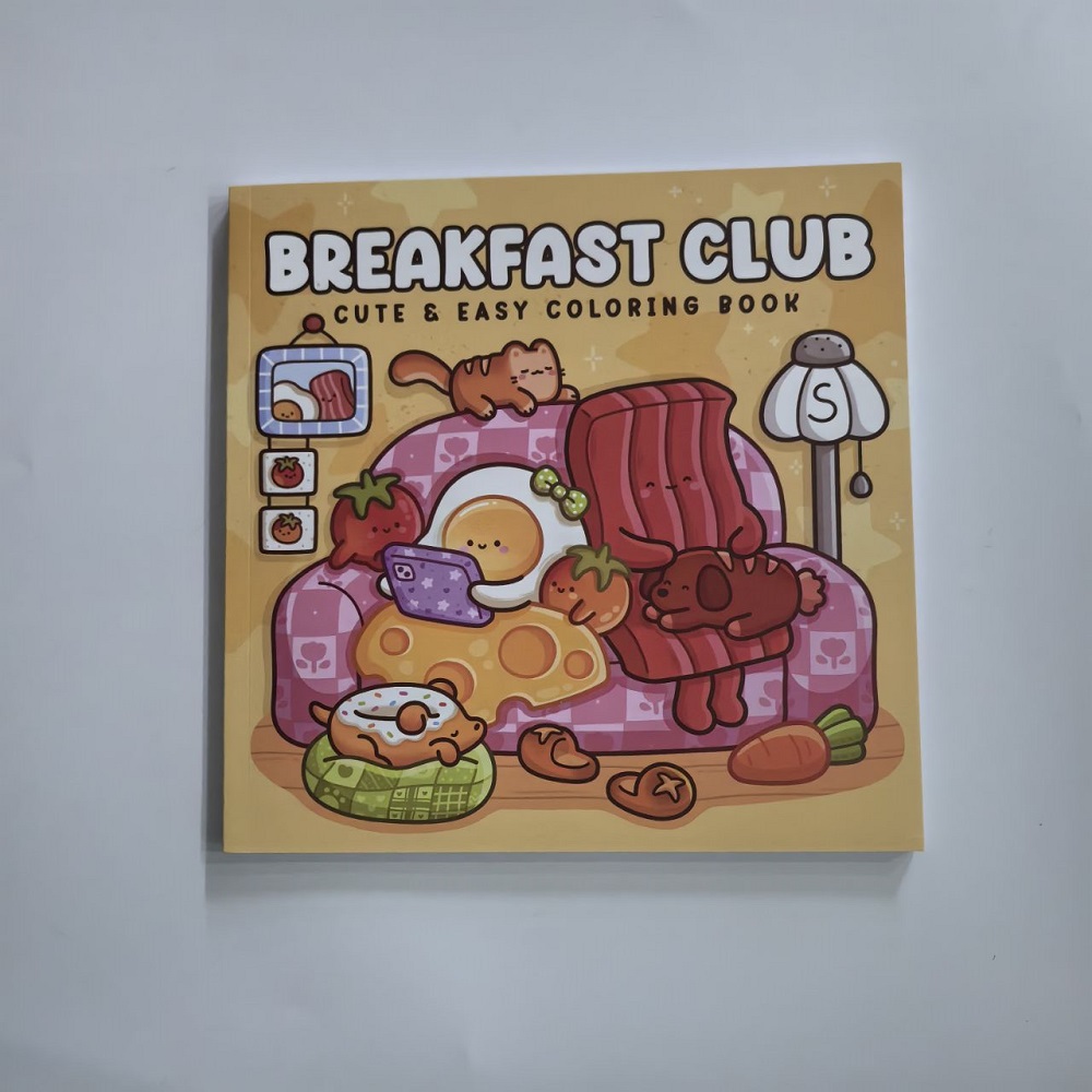 Breakfast Club Coloring Book f - Food And Snacks Coloring Book 评论和价格