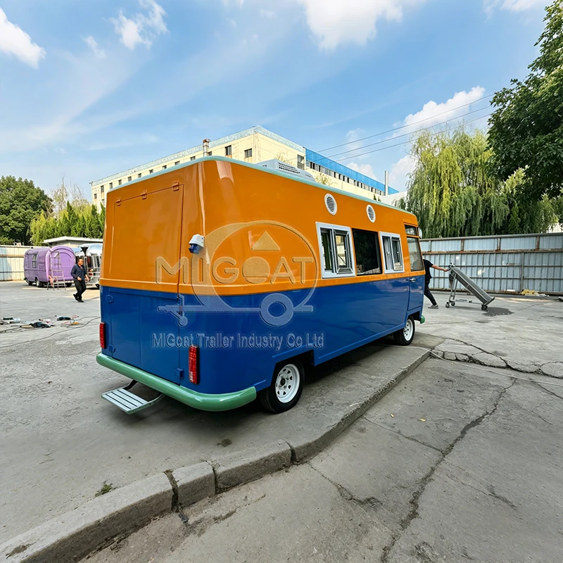 Commercial Mobile Food Van wit - Food Truck With Snacks 评论和价格