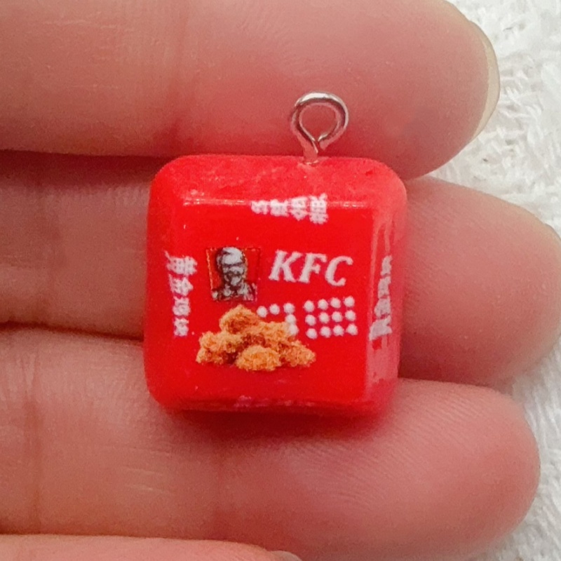 10pcs cartoon resin food bag k - Food & Snacks Colouring Book 评论和价格
