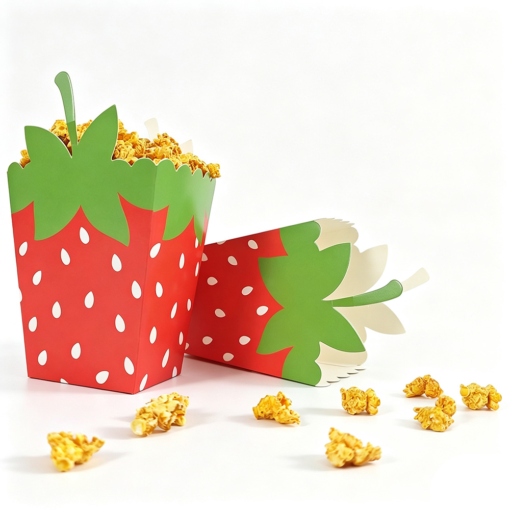 Strawberry Disposable Food Tra - Food Snacks For Baby Shower 评论和价格