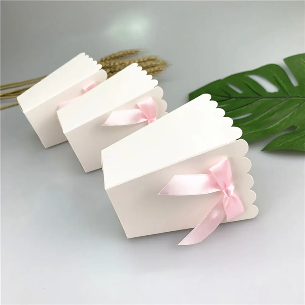 12pcs Pink Bow Popcorn Box Par - Food Snacks For Baby Shower 评论和价格