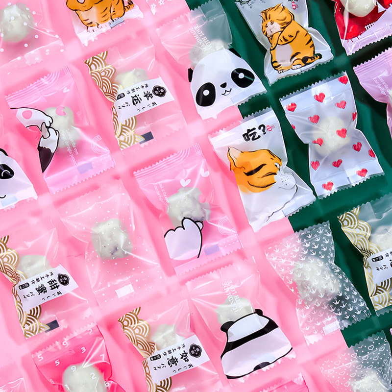 AQ 100pcs/lot Cartoon Cute Cat - Food Snacks For Baby Shower 评论和价格