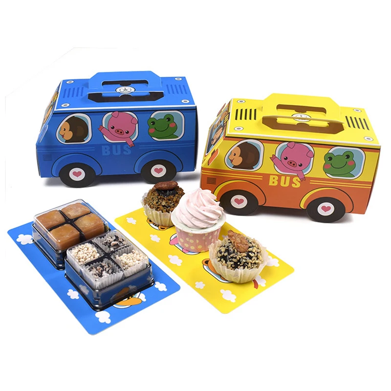 6PCS Gift Box Packaging Handle - Food Snacks For Kids Party 评论和价格
