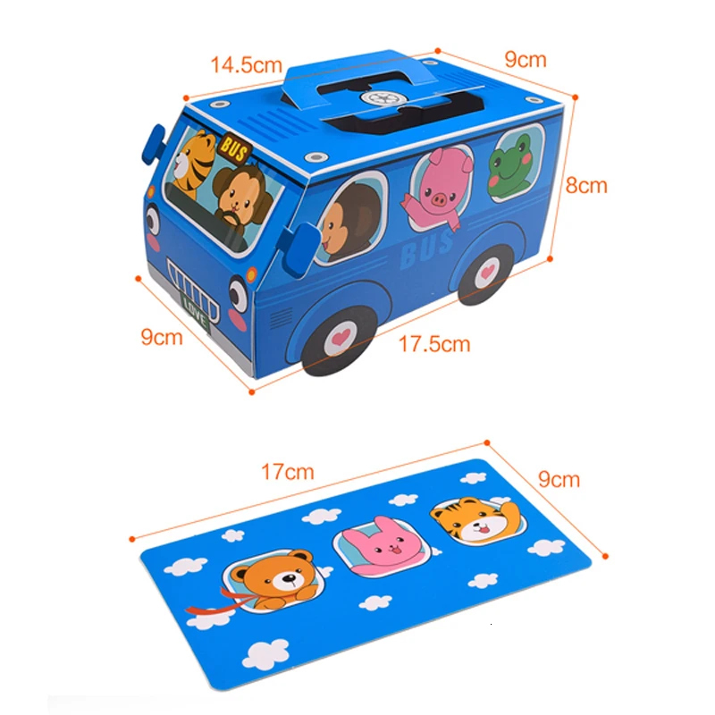 6PCS Gift Box Packaging Handle - Food Snacks For Kids Party 评论和价格