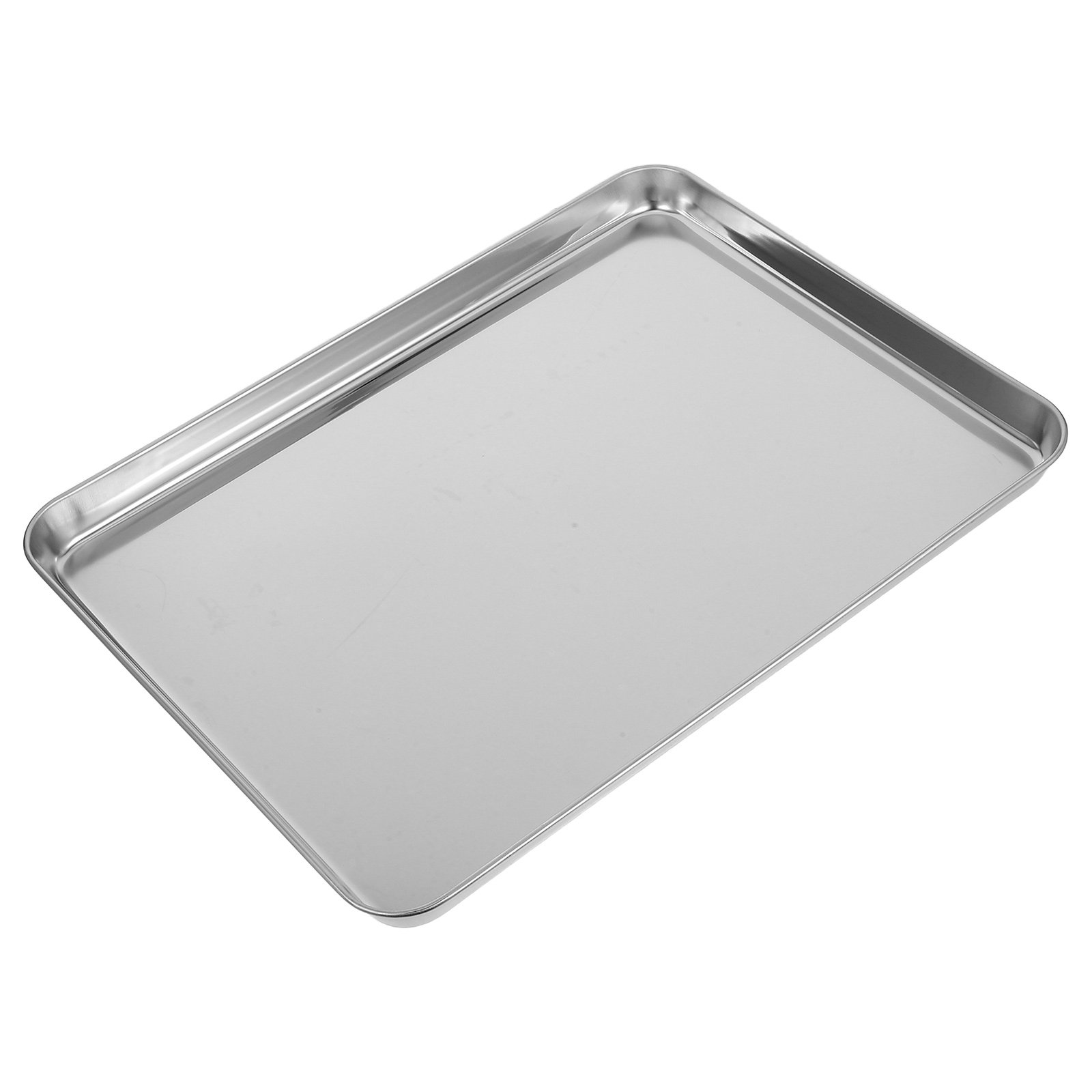 Stainless Steel Rectangle Plat - Food Platter Snacks 评论和价格