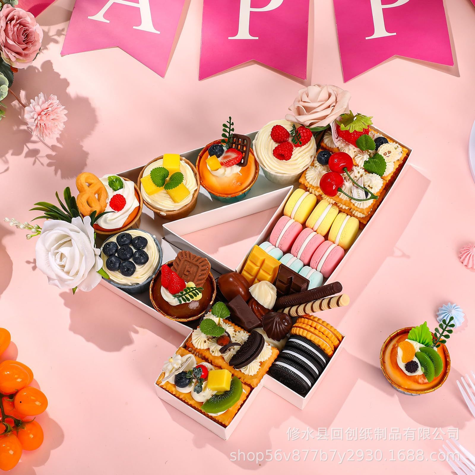 0-9 Number Food Trays Birthday - Food Snacks For Baby Shower 评论和价格