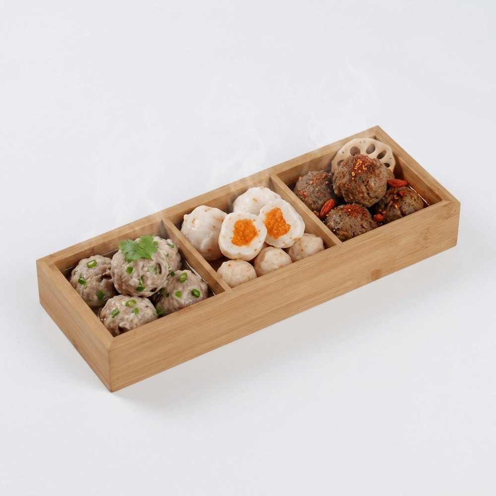 Bamboos Serving Tray Independe - Food Snacks Options 评论和价格