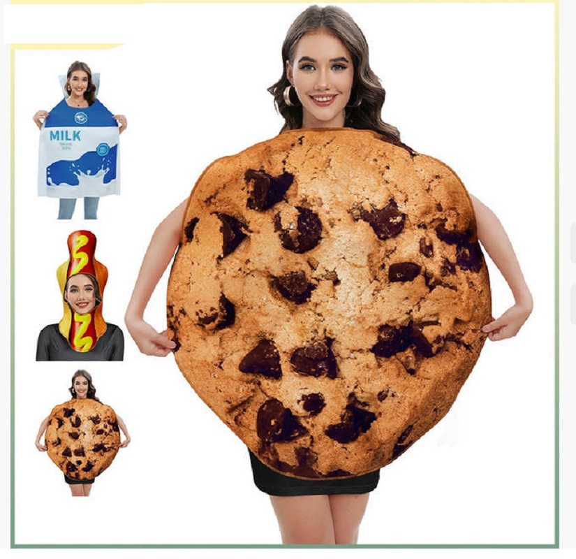 Milk Box Cookie Cosplay Costum - Matcha Cookie Box 评论和价格