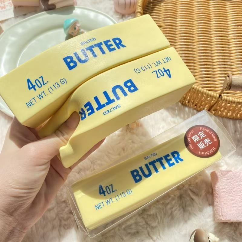 1Pc Butter Squeeze Toy For Adu - Food & Snacks Colouring Book 评论和价格