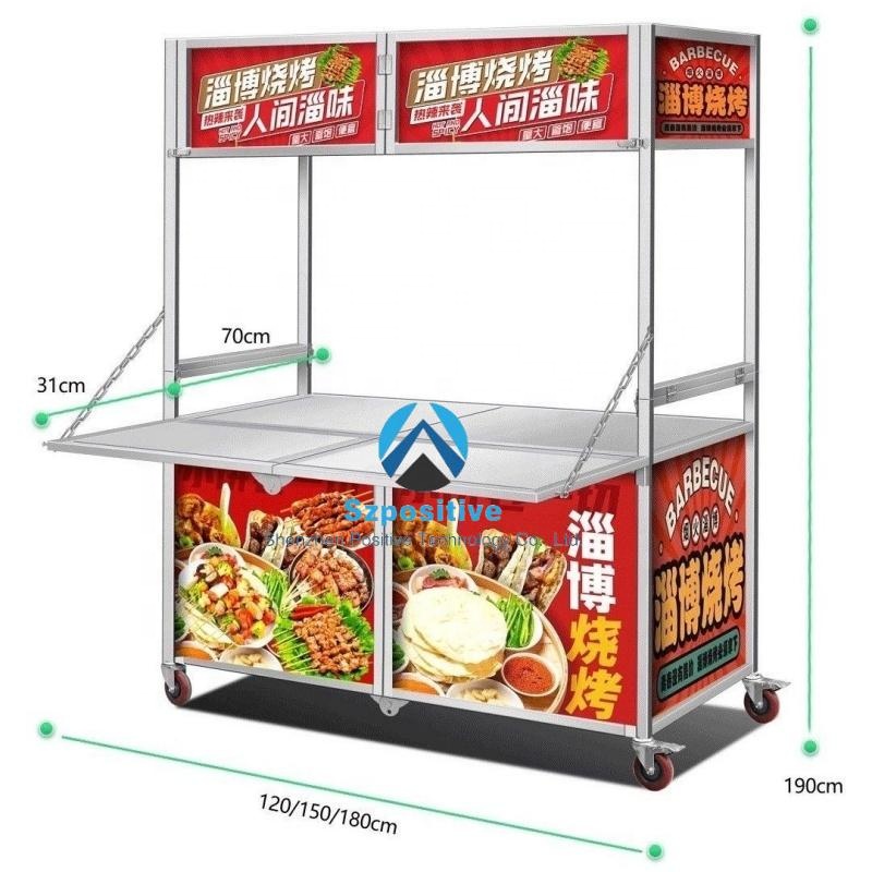 custom.Stainless Steel Caterin - Food Truck With Snacks 评论和价格