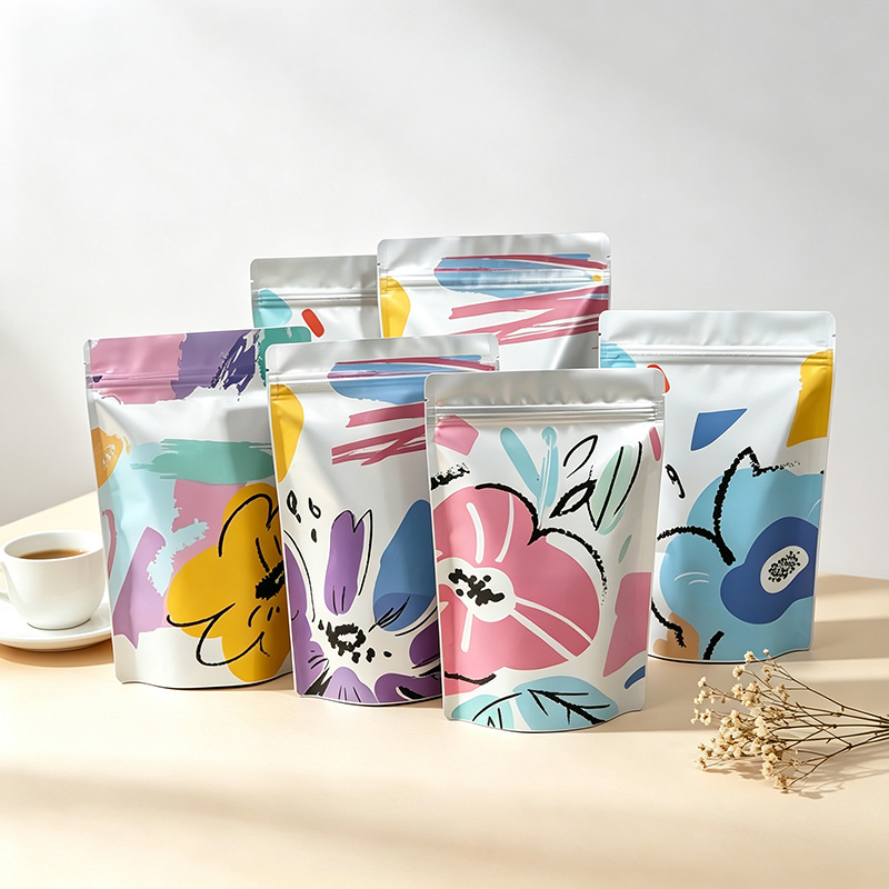 Custom Printed Stand Up Pouch  - Food Snacks Order 评论和价格