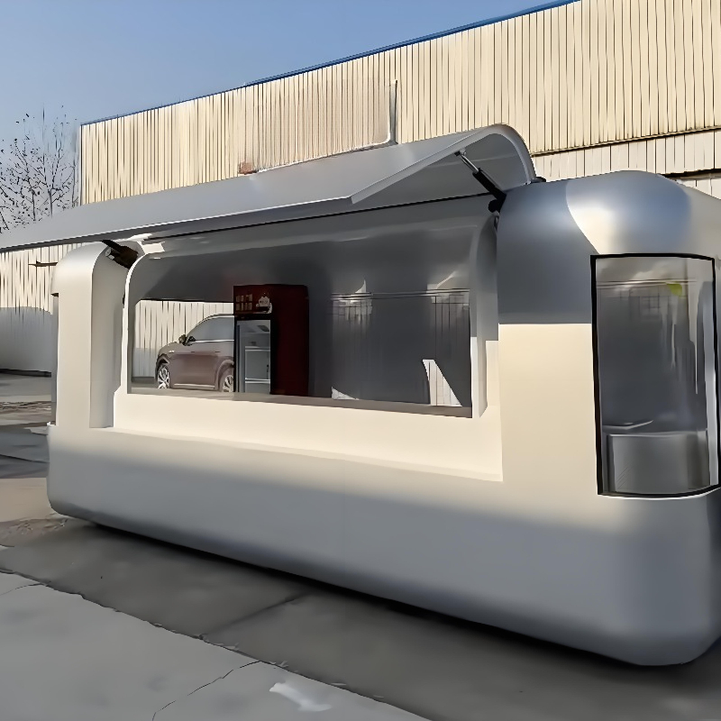 Round Movable Food Trailer Por - Food Truck With Snacks 评论和价格