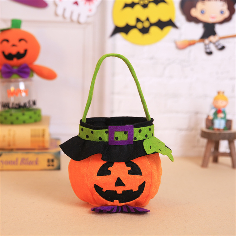 Halloween Gift Bags Cute Pumpk - Food Snacks For Kids Party 评论和价格