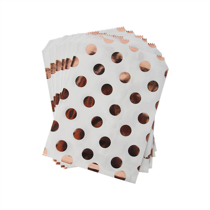 20/25pcs Gold/Rose Gold Dot/St - Food Snacks For Baby Shower 评论和价格