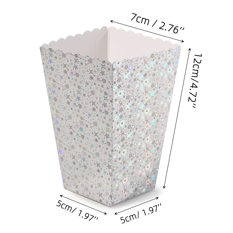 50pcs New Popcorn Boxes Corn C - Food Snacks For Baby Shower 评论和价格